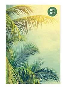 Collegetimer Tropical Dream 2021/2022 - Schülerkalender A5 (15x21 cm) - mit robustem Hardcover - Daily (1 Tag auf 1 Seite) - 224 Seiten - Terminplaner (Collegetimer A5 Daily)