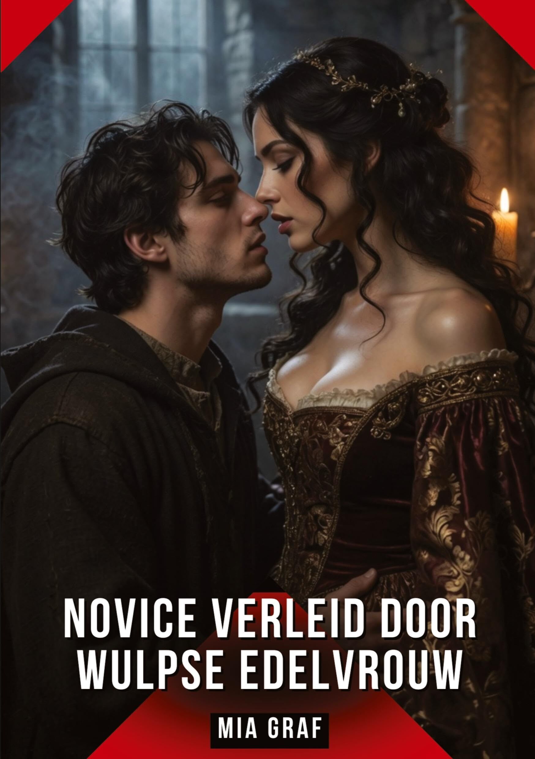 Novice verleid door wulpse edelvrouw