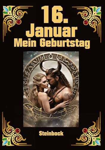 16. Januar, mein Geburtstag: Geboren im Zeichen des Steinbocks. Meine Eigenschaften und Charakterzüge, meine Stärken und Schwächen, meine Gebutrstagsbegleiter und historische Ereignisse