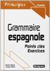Grammaire espagnole : points clés, exercices