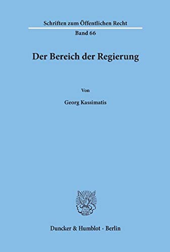 Der Bereich der Regierung