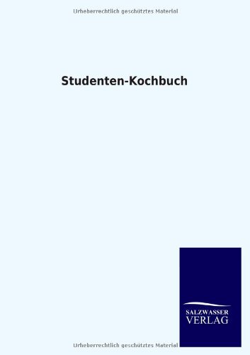 Studenten-Kochbuch