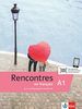 Rencontres en français A1: Kurs- und Übungsbuch + MP3-CD und Videos