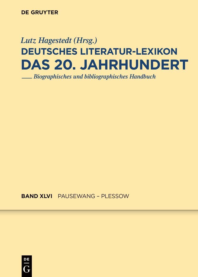 Pausewang - Plessow - Neuware