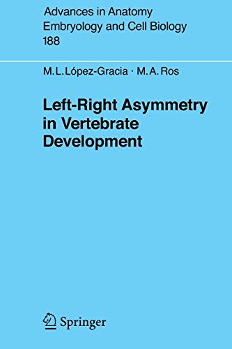 Left-Right Asymmetry in Vertebrate Development (Advances in Anatomy, Embryology and Cell Biology, 188, Band 188)