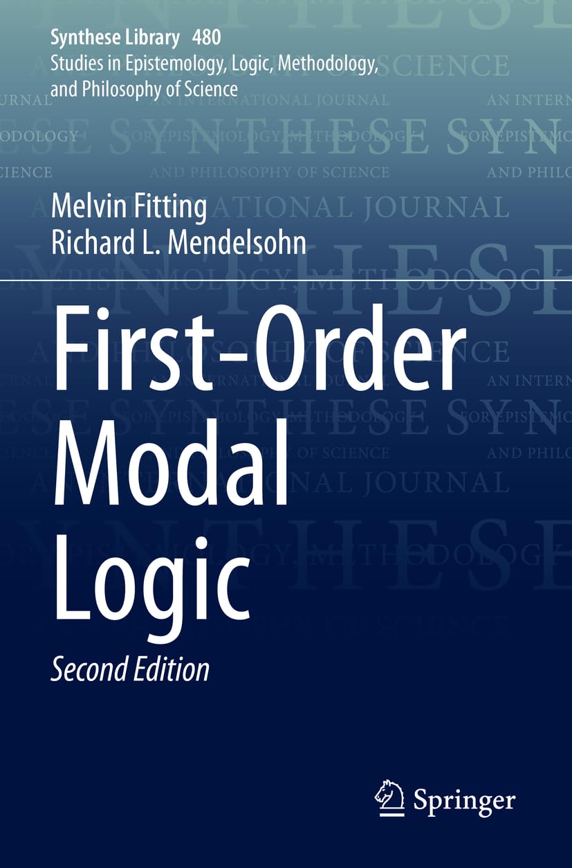 First-Order Modal Logic (Synthese Library, Band 480)