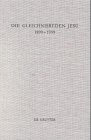 Die Gleichnisreden Jesu 1899–1999: Beiträge zum Dialog mit Adolf Jülicher (Beihefte zur Zeitschrift für die neutestamentliche Wissenschaft, 103, Band 103)
