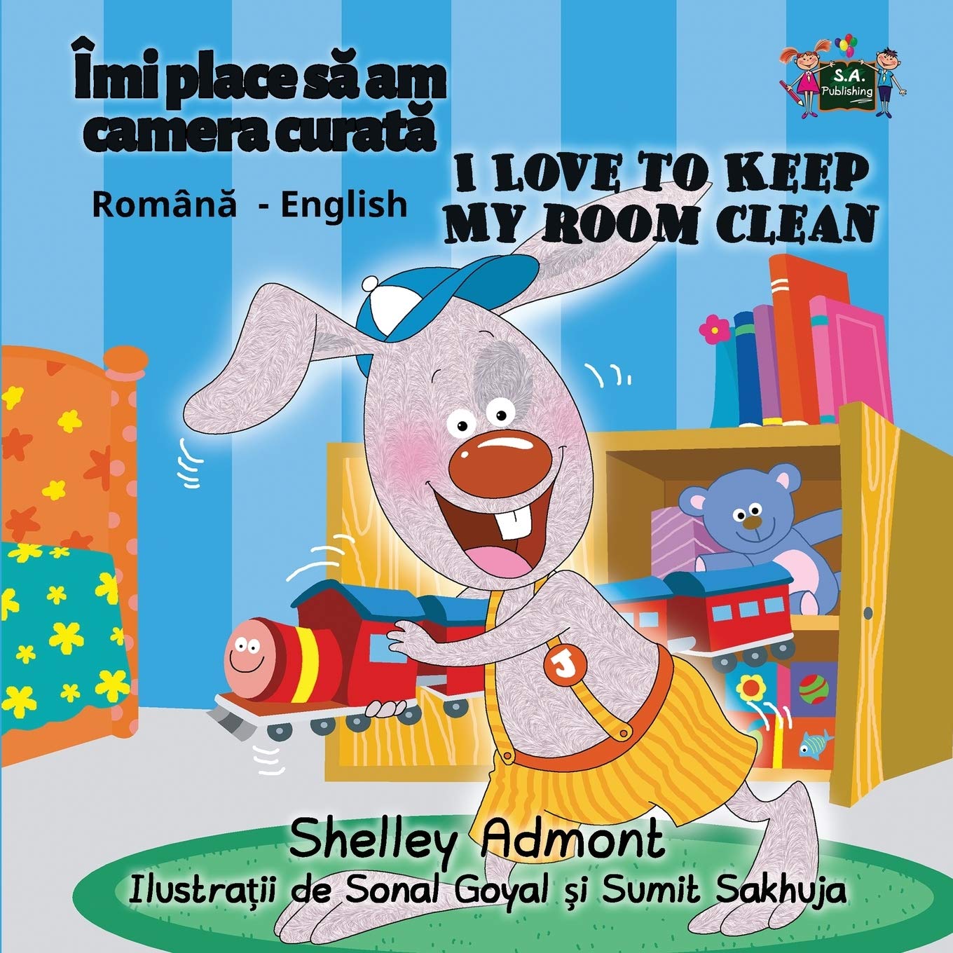 I Love to Keep My Room Clean: Romanian English: Romanian English Bilingual Edition (Romanian English Bilingual Collection, Band 4)