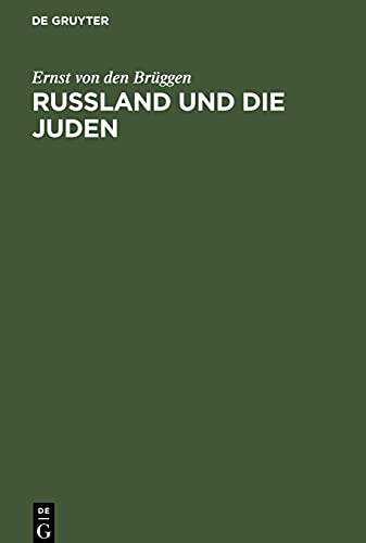 Russland und die Juden: Kulturgeschichtliche Skizzen