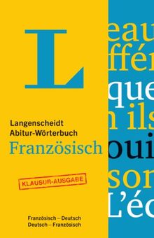 Langenscheidt Abitur-Wörterbuch Französisch - Buch Mit Online-Anbindung ...