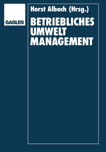 Betriebliches Umweltmanagement (Zeitschrift für Betriebswirtschaft)