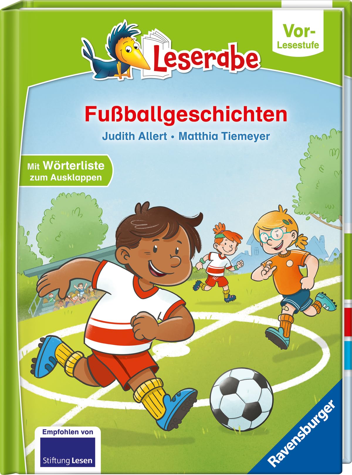 Allert, Judith: Fußballgeschichten - lesen lernen mit dem Leserabe - Erstlesebuch - Kinderbuch ab 5 Jahren - erstes Lesen - (Leserabe Vorlesestufe) - Erstleser Jungen - Kinderbuch Jungen - Fußball Erstleser