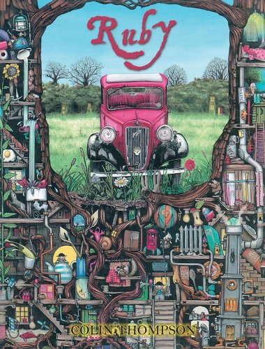 Colin Thompson / Bücher öffnen Welten Bücher öffnen Welten“ (Colin Thompson) – Buch gebraucht