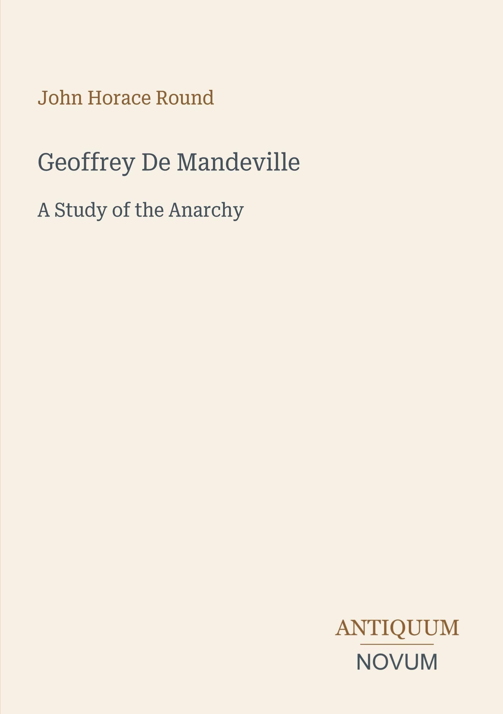 Geoffrey De Mandeville