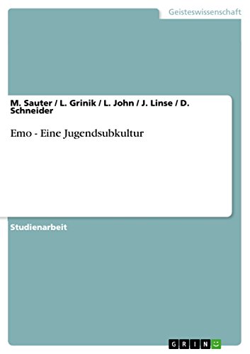 Emo - Eine Jugendsubkultur