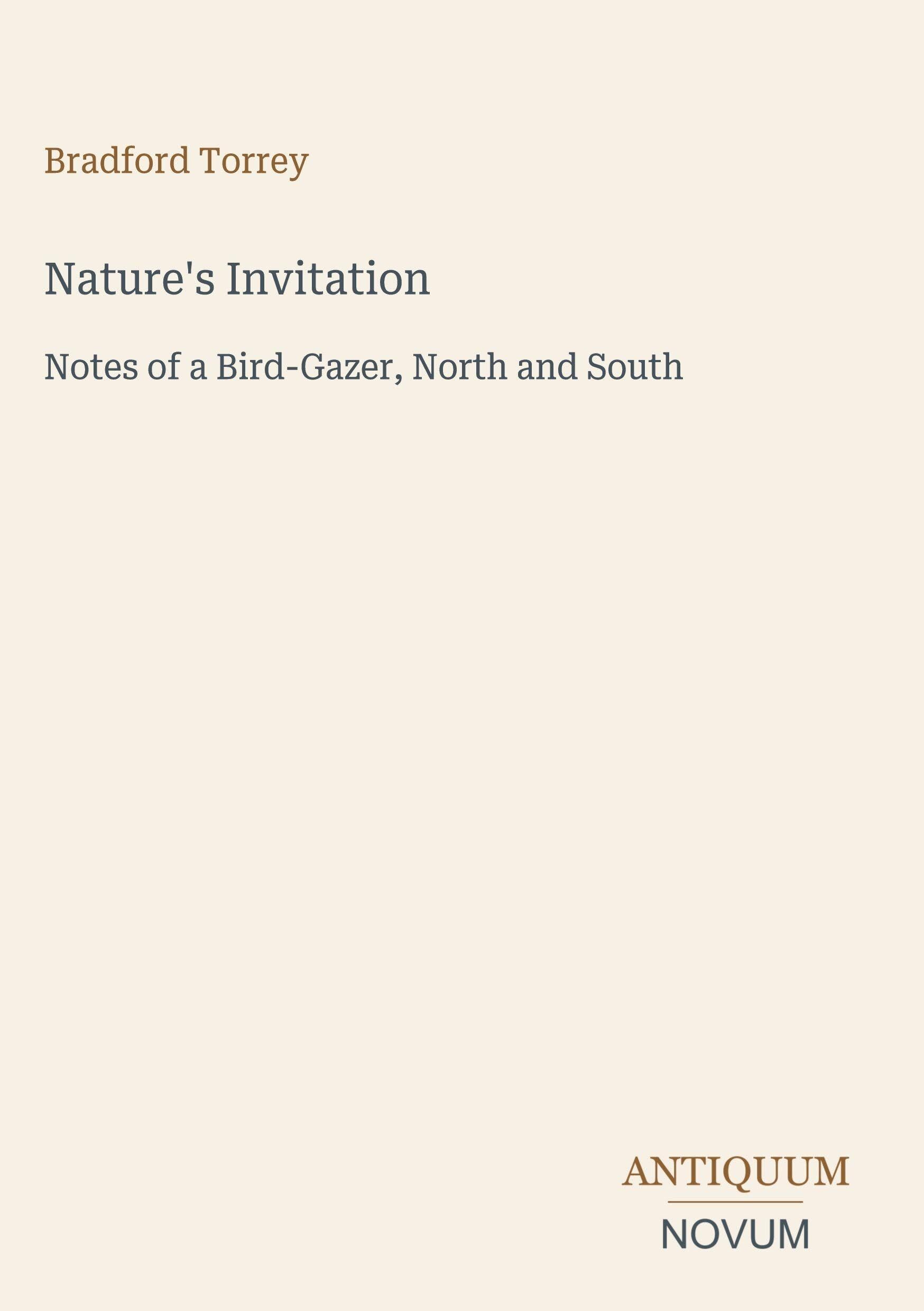 Nature's Invitation