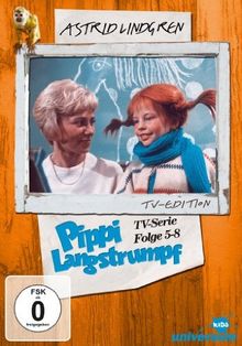 Astrid Lindgren: Pippi Langstrumpf - TV-Serie, Folge 05-08 (TV-Edition) von Olle Hellbom | DVD | Zustand sehr gut