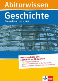 Abiturwissen Geschichte. Deutschland nach 1945