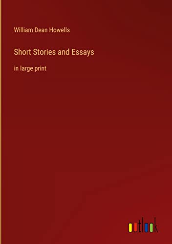 Short Stories and Essays: in large print