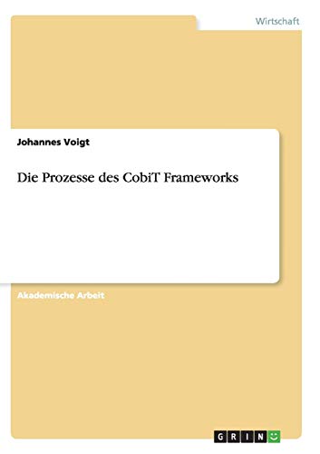 Die Prozesse des CobiT Frameworks