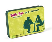 Talk-Box Vol. 2 - Für Paare von Claudia Filker, Hanna Schott | Buch | Zustand gut