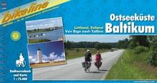 Ostseeküste Baltikum (Riga-Tallinn): Lettland, Estland. Von Riga nach Tallin (783 km). Radtourenbuch und Karte 1 : 75 000
