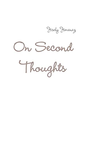 on second thought