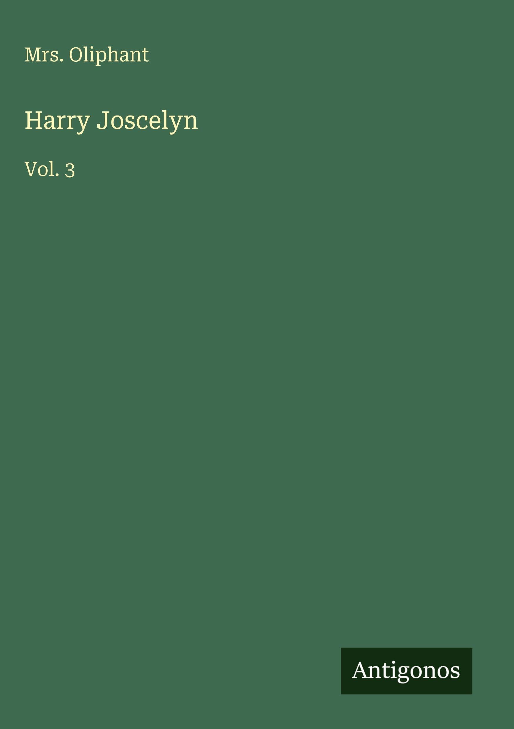 Harry Joscelyn: Vol. 3