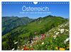Österreich. Grüße vom Land der Berge und Seen (Wandkalender 2023 DIN A4 quer), Calvendo Monatskalender