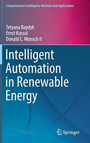 Intelligent Automation in Renewable Energy - Tetyana Baydyk Ernst Kussul Donald C Wunsch Gebunden