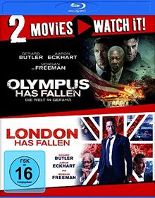 Olympus Has Fallen - Die Welt in Gefahr/London Has Fallen [Blu-ray] | DVD | Zustand sehr gut