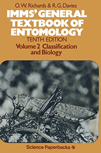 Imms’ General Textbook of Entomology: Volume 2: Classification and Biology (Science Paperbacks)