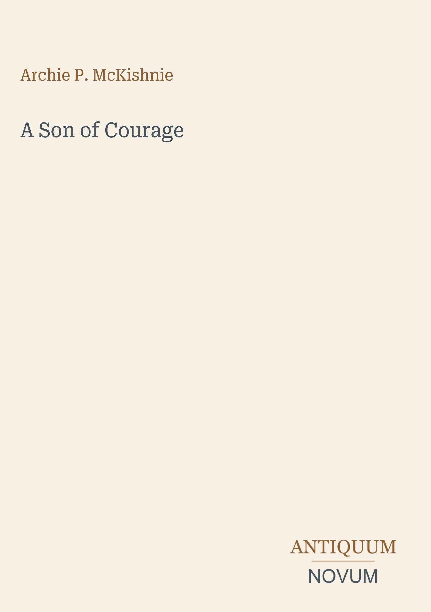A Son of Courage