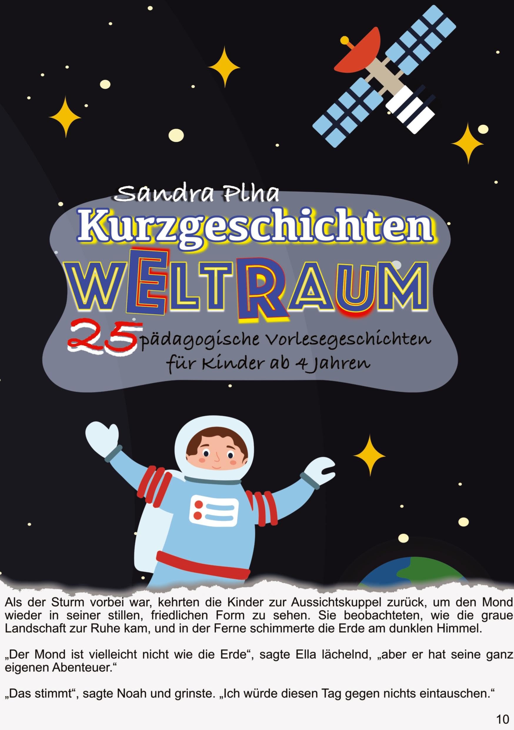 KitaFix-Kurzgeschichten Weltraum: 25 pädagogische Vorlesegeschichten für Kinder ab 4 Jahren
