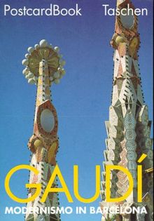 Postcard-Book: Antoni Gaudi: Modernismo in Barcelona (30 Postcards)