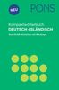 PONS Kompaktwörterbuch Isländisch: Rund 65.000 Stichwörter und Wendungen