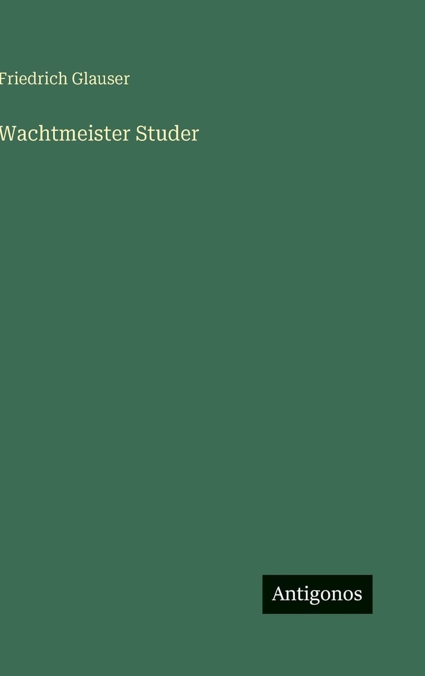 Wachtmeister Studer