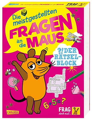 Frag doch mal  die Maus   Frag doch mal  die Maus Die meistgestellten Fragen an die Maus - Der Rätselblock - Linda Hartwig Kartoniert (TB)