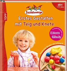 Erstes Gestalten mit Teig und Knete: Bastelzwerge mini