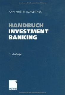 Handbuch Investment Banking