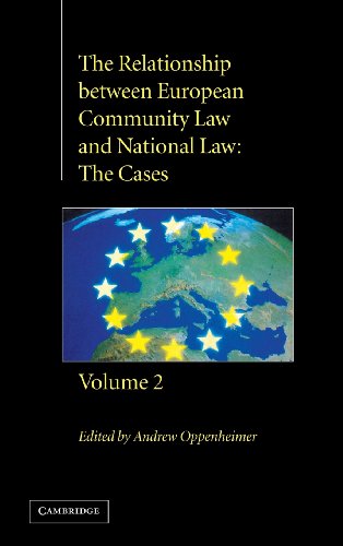 The Relationship between European Community Law and National Law 2 Volume Hardback Set: The Relationship between European Community Law and National Law: The Cases