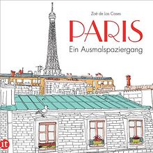 Paris: Ein Ausmalspaziergang (insel taschenbuch)