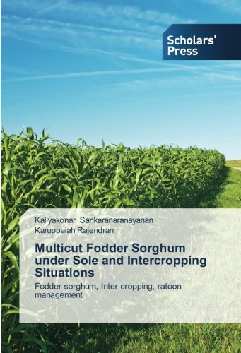 Multicut Fodder Sorghum under Sole and Intercropping Situations: Fodder sorghum, Inter cropping, ratoon management