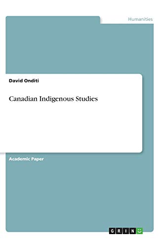 Canadian Indigenous Studies