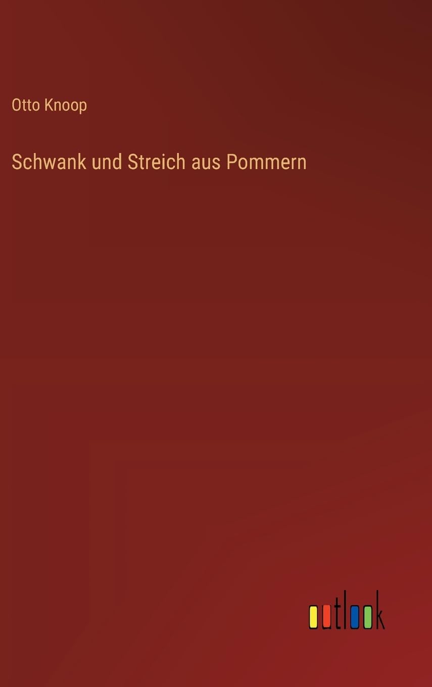 Schwank und Streich aus Pommern