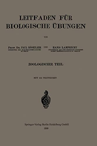 Leitfaden für Biologische Übungen