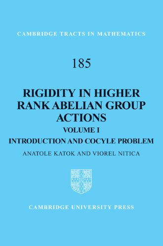 Rigidity in Higher Rank Abelian Group Actions: Volume 1, Introduction and Cocycle Problem (Cambridge Tracts in Mathematics, Band 185)