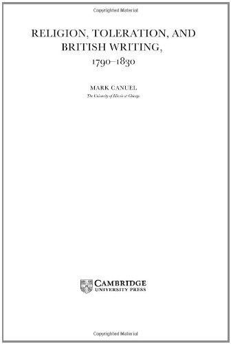 Religion, Toleration, and British Writing, 1790–1830 (Cambridge Studies in Romanticism, Band 53)