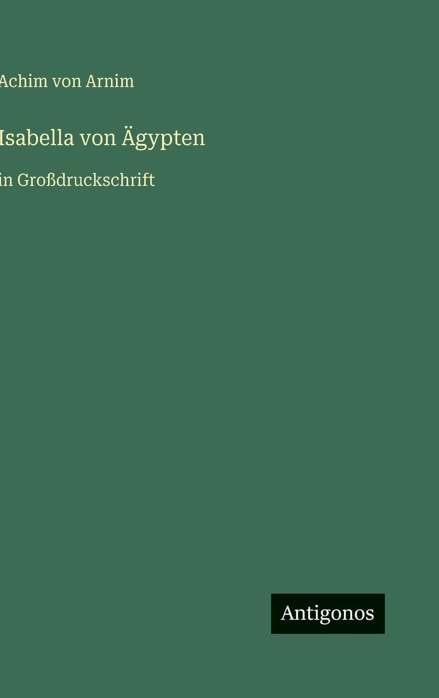 Isabella von Ägypten: in Großdruckschrift
