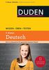 Wissen - Üben - Testen: Deutsch 5. Klasse: Ideal zur Vorbereitung auf Klassenarbeiten. Für Gymnasium und Gesamtschule
